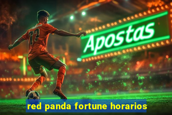 red panda fortune horarios